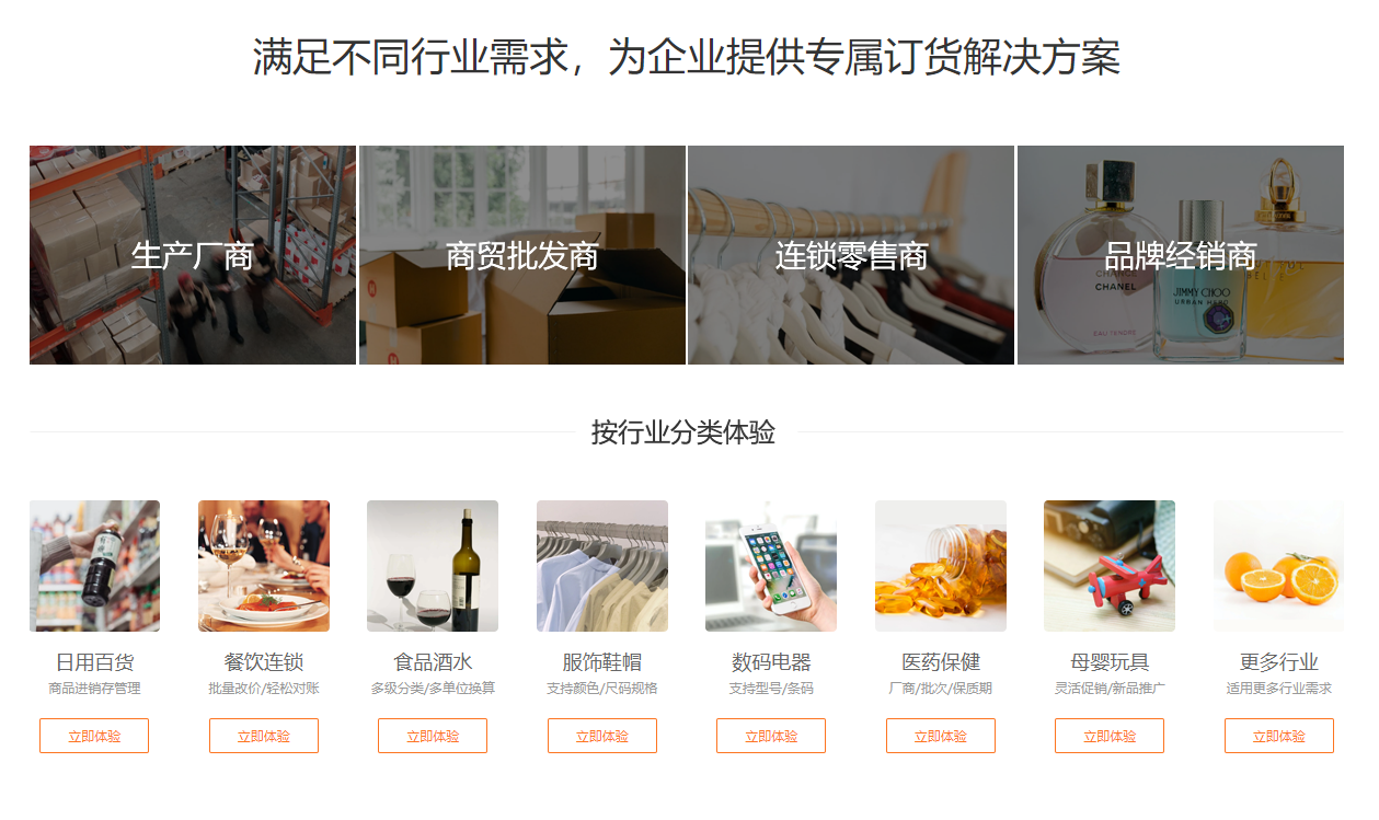 满足不同行业需求，为企业提供专属订货解决方案.png